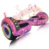 SIMATE 6.5" Hoverboard with Bluetooth & LED Lights - Image 2