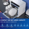 Portable Countertop Dishwasher with 5-Liter Built-In Water Tank and Air-Dry Function 5 Washing Programs - Image 8