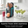 SLUSHi with RapidChill Technology, 88 oz. Frozen Drink & Slushie Machine, 5 Preset Programs, Margaritas, Frappés, and More, Premium Accents, Black, FS301 - Image 12