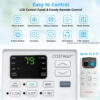 10000 Btu Quiet Window Air Conditioner With Remote Amp Eco Mode Energy Star Certified 3 In 1 Window Ac Unit With Dehumidifier - Image 5