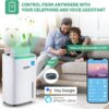 Portable Air Conditioners with Remote Control, 3-in-1 Free Standing Cooling AC Unit with Fan & Dehumidifier, Cools Room up to 700 sq.ft, Smart/Sleep Mode,3 Speed,Auto Swing,24H Timer - Image 4