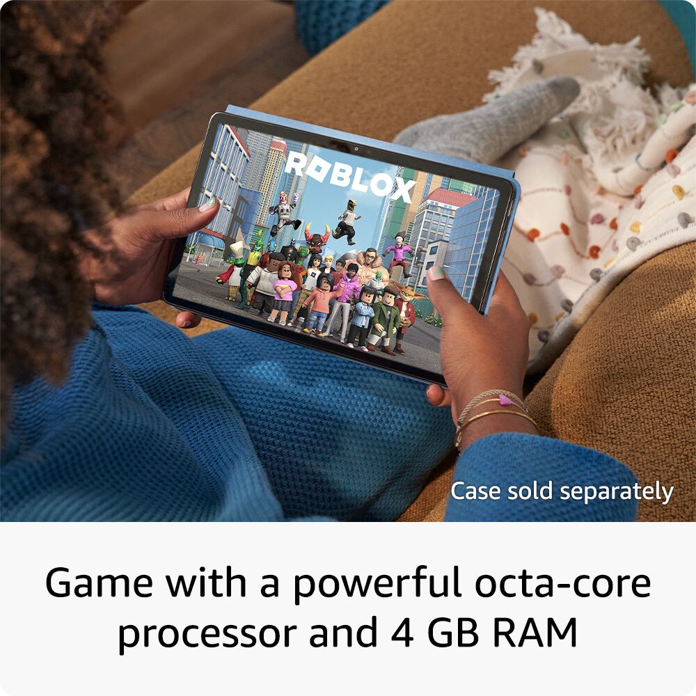 Amazon – Fire Max 11 tablet, vivid 11′′ display, octa core processor, 4 GB RAM, 14 hour battery life, 64 GB – Gray - Image 3