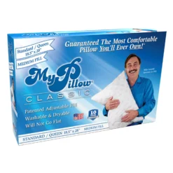 MyPillow Classic Medium Standard/Queen Pillow - White