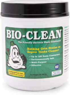Bio-Clean natural drain cleaner, suitable for septic tanks and grease traps, environmentally friendly