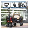 Heavy Duty 350 lb Capacity Foldable Wagon with Large Wheels - Image 7