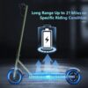 Electric Scooter, 350W/500W Powerful Motor, 8.5"/10" Solid Tires, 19/22Mph, 28/21/12 Miles Range,Dual Braking - Image 17