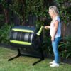 65-Gallon Compost Tumbler And Cart Combo - Image 3