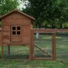 Outdoor 80 inch wooden chicken coop nest box chicken coop poultry pet cage - Image 4