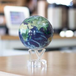 Alternative view of MOVA 4.5" Self-Rotating Globe Earth with Clouds, Light Powered