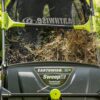 21-Inch Width Leaf & Grass Push Lawn Sweeper, Black - Image 10