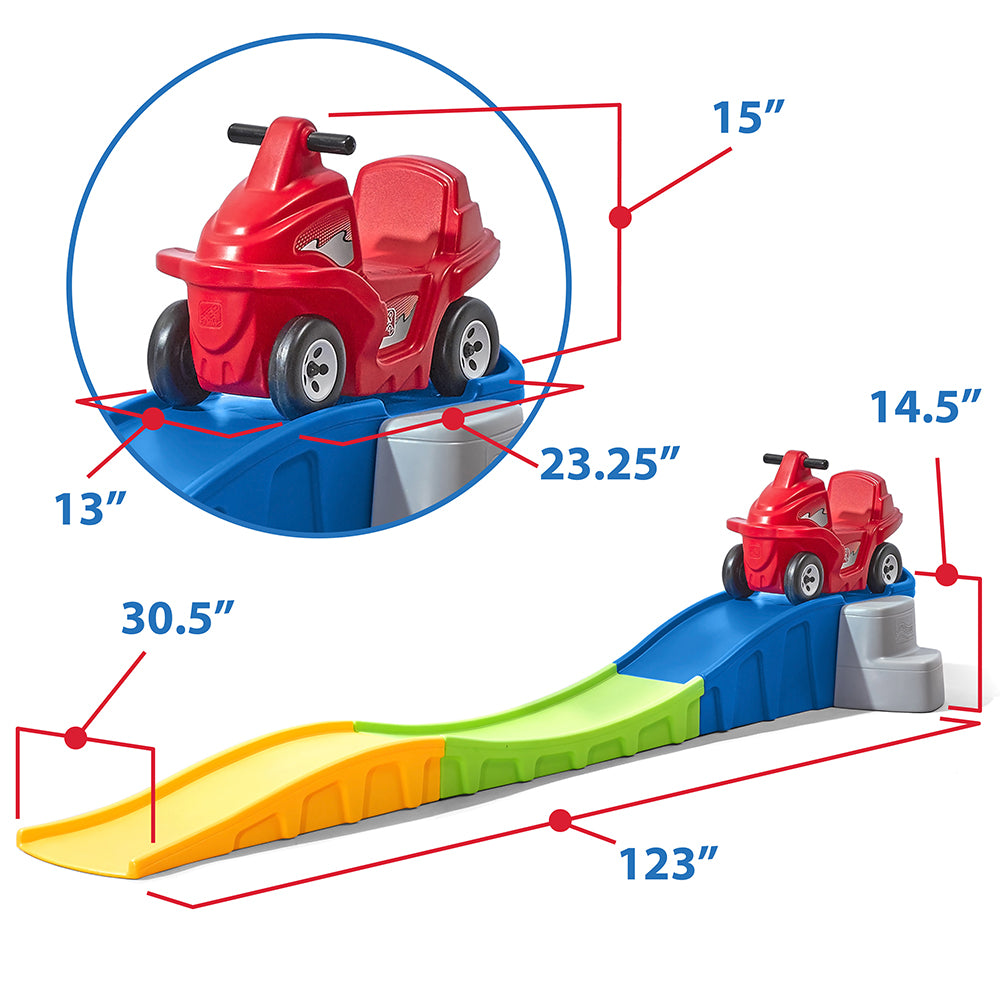 Step2 Anniversary Edition Up and Down Roller Coaster Ride-on Toy - Image 3