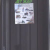 Eagle Claw Shappell Plastic 66 In. Poly Jet Sled, Black, Extra Large, Hunting Game Cart - Image 2