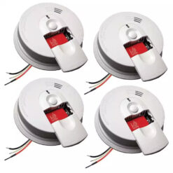 Alternative view of Firex 4-Pack Hardwired Smoke Detector