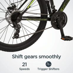 Alternative view of Schwinn Sidewinder Mountain Bike . 26-inch Wheels . 21 Speeds . Mens Style . Black