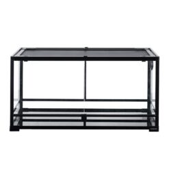 Alternative view of REPTI-ZOO Front Double Doors Opening Glass Terrarium-40 Gallon