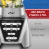 Oster Blender | Pro 1200 with Glass Jar, 24-Ounce Smoothie Cup, Brushed Nickel - Image 3