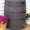 Good Ideas Rain Wizard 50 Gallon Plastic Outdoor Home Rain Barrel Water Storage Collector - Image 7