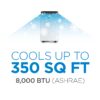 BLACK+DECKER 8000 BTU Portable Air Conditioner up to 350 Sq.Ft - Image 5