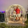 Alvantor Bubble Tent Pop Up Gazebo, 8-10 Person Igloo Dome Garden Patio Canopy Shelter - Image 13