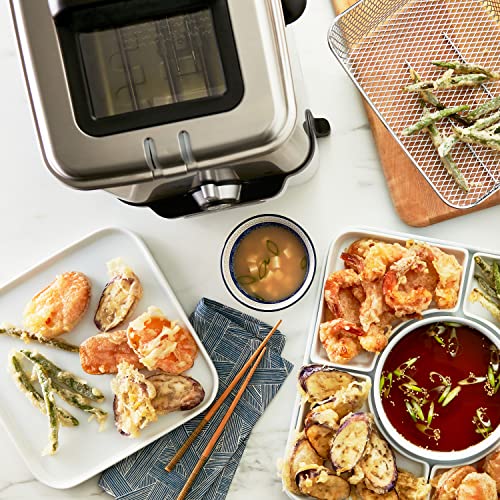 T-Fal Ultimate Steel Deep Fryer with Basket 3.5 Liter Oil and 2.6 Pound Food Capacity - Image 4