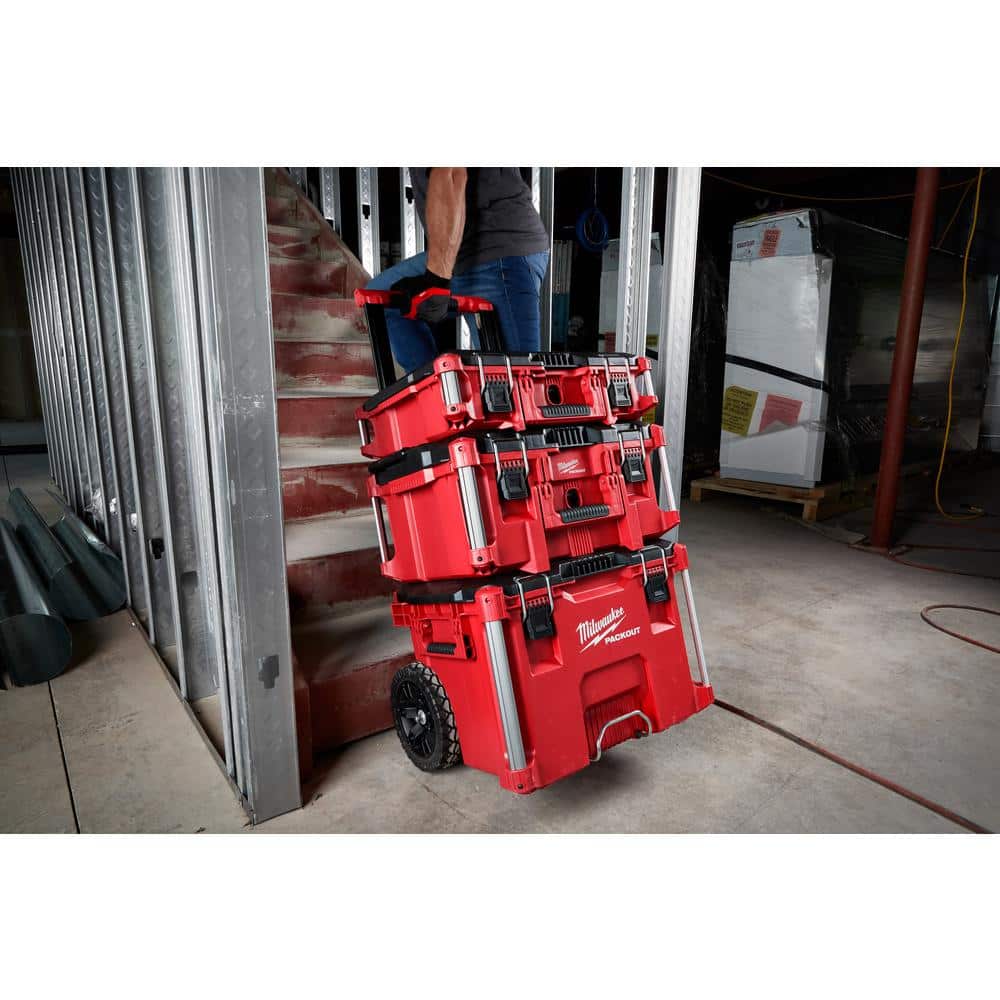PACKOUT 22 in. Rolling Tool Box, 22 in. Large Tool Box and 22 in. Medium Tool Box 8426-8425-8424 - Image 4