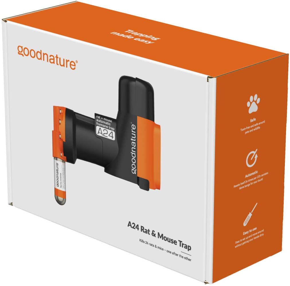 A24 Rat & Mouse Trap Kit Without Counter. Humane & Non-Toxic Rodent Control System That Kills Rodents Repeatedly - Image 3