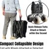 Beach Wagon with 13" Balloon Wheels, Collapsible, All-Terrain, 185L - Image 3