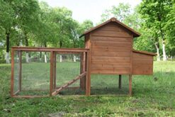 Alternative view of Outdoor 80 inch wooden chicken coop nest box chicken coop poultry pet cage