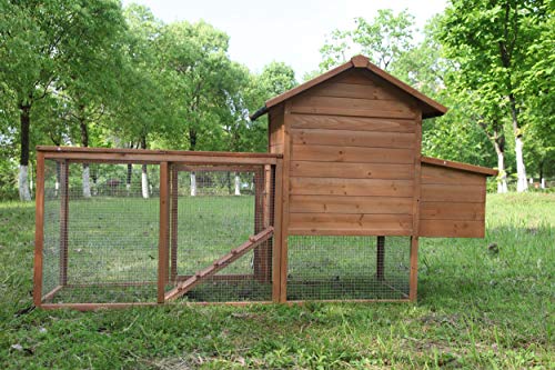 Outdoor 80 inch wooden chicken coop nest box chicken coop poultry pet cage - Image 2