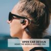 AfterShokz Aeropex Open-Ear Wireless Bone Conduction Headphones with Sport Belt Cosmic Black 2.3 - Image 4