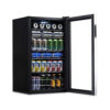 NewAir Beverage Refrigerator Cooler | 126 Cans Free Standing with Right Hinge Glass Door - Image 6