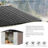 Aoxun 6.4x4 FT Outdoor Storage Shed for Tool Garden - Image 5