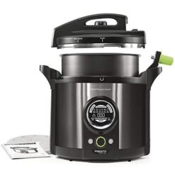 Alternative view of Presto 02144 12Qt Digital Canner, Black Stainless