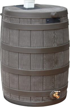 Alternative view of Good Ideas Rain Wizard 50 Gallon Plastic Outdoor Home Rain Barrel Water Storage Collector