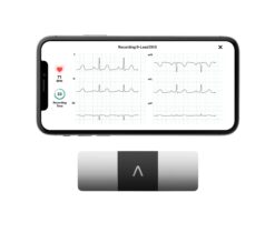 Alternative view of KardiaMobile 6L Personal EKG Monitor with Most Smartphones