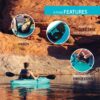 Lifetime Guster 100 Sit-In Kayak (2-Pack) 457 - Image 8