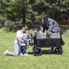 Jeep Wrangler Deluxe 4 Seater Stroller Wagon by Delta Children - Image 7