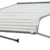NuImage Awnings 60425 Series 2500 Aluminum Door Canopy with Support Arms - Image 3