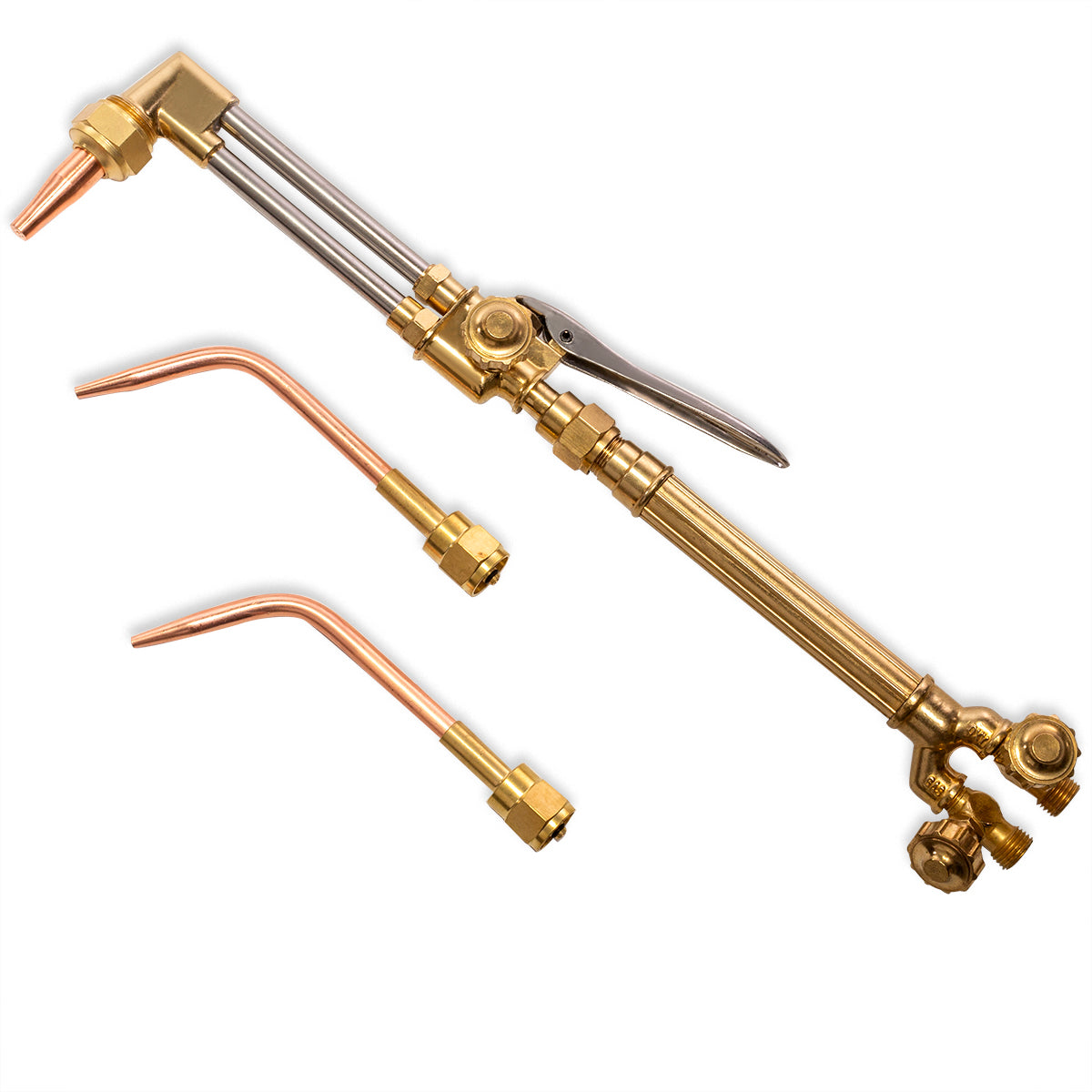 XtremepowerUS 55146 Victor Type Welding & Cutting Torch Oxygen Acetylene Regulator Set - Image 6