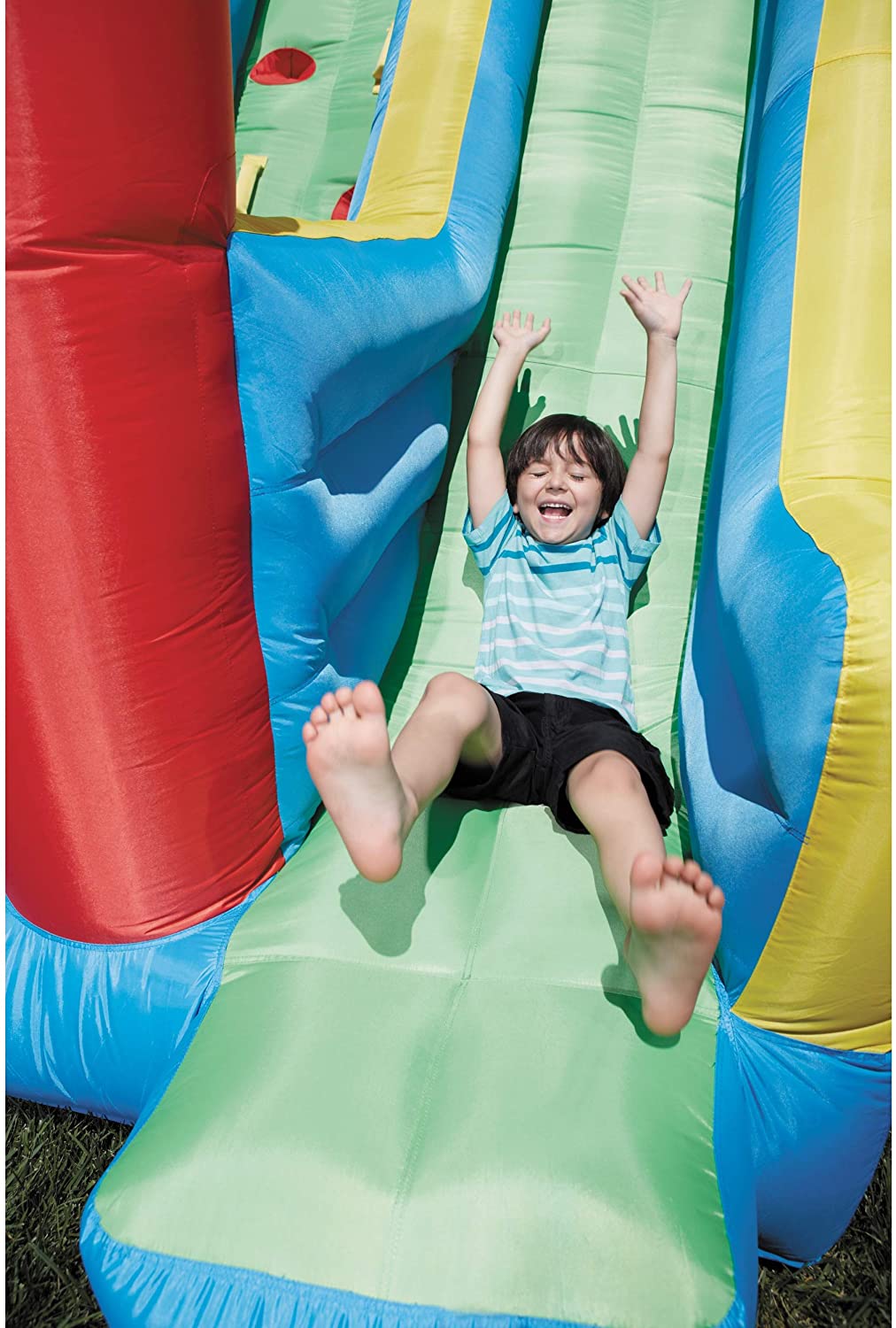 Little Tikes Giant Inflatable Slide Bouncer - Image 3