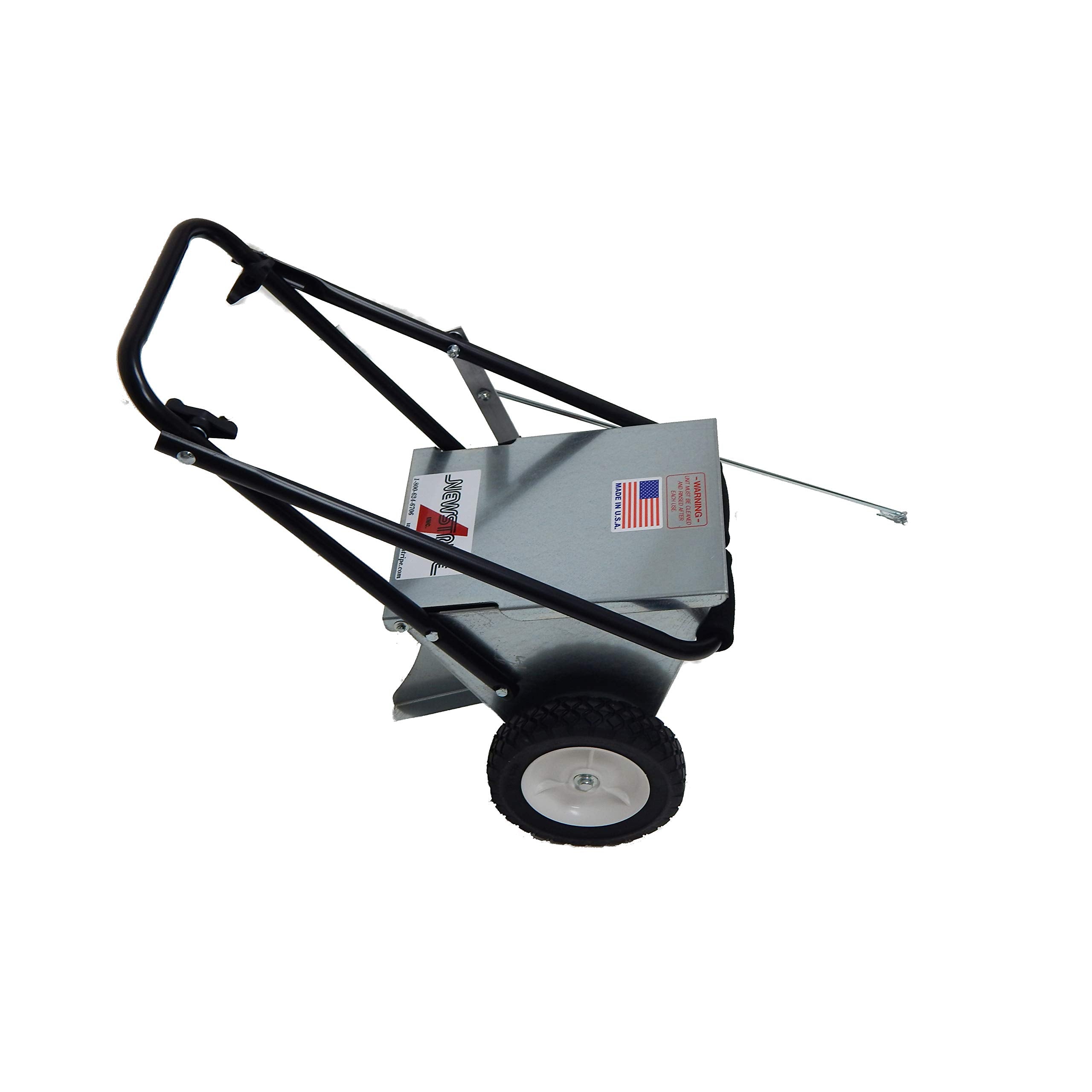 Newstripe NewLiner HD 50 lb Heavy Duty Dry Line Marker (Part #10001744) | Precision 2" or 4" Lines | Galvanized Steel | 10" Pneumatic Tires | For Baseball, Tracks & Events | Made in USA - Image 10