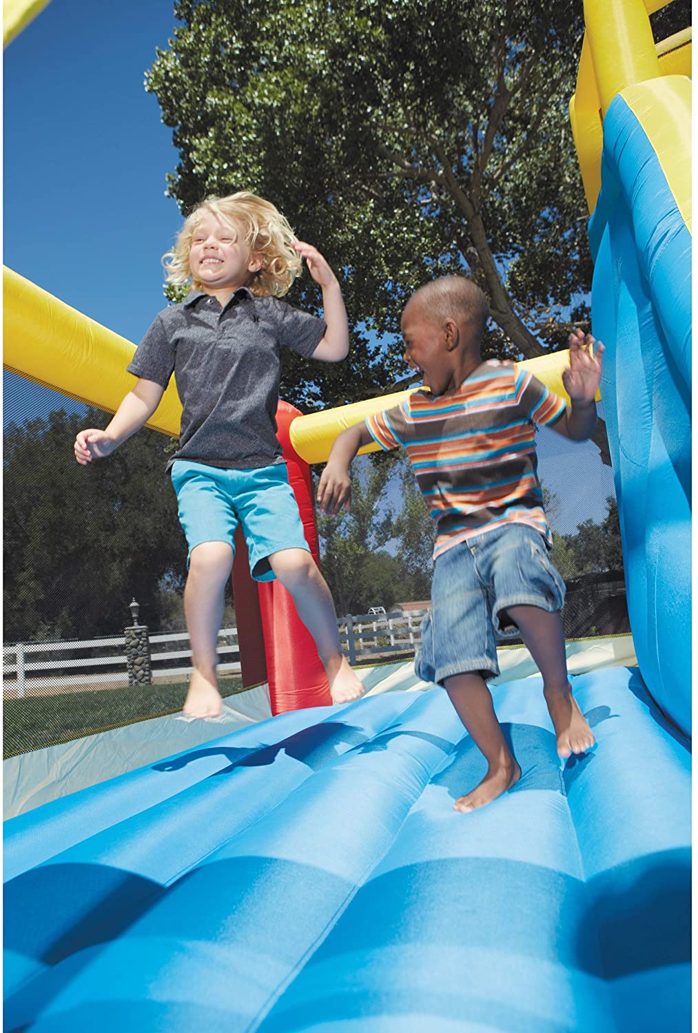 Little Tikes Giant Inflatable Slide Bouncer - Image 5