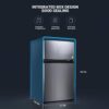 Mini Fridge with Freezer, 3.1 Cu.Ft Small Refrigerator, Compact Refrigerator with LED Light - Image 3