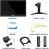 13.3 inch Small PC Monitor 1366x768 Mini LED Monitor with HDMI VGA AV BNC USB Intput, for Fire Stick Computer Xbox Ras pi, Built-in Speaker - Image 7