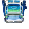 2 Backpack Beach Chairs with Storage Pouch and Towel Bar - Image 4