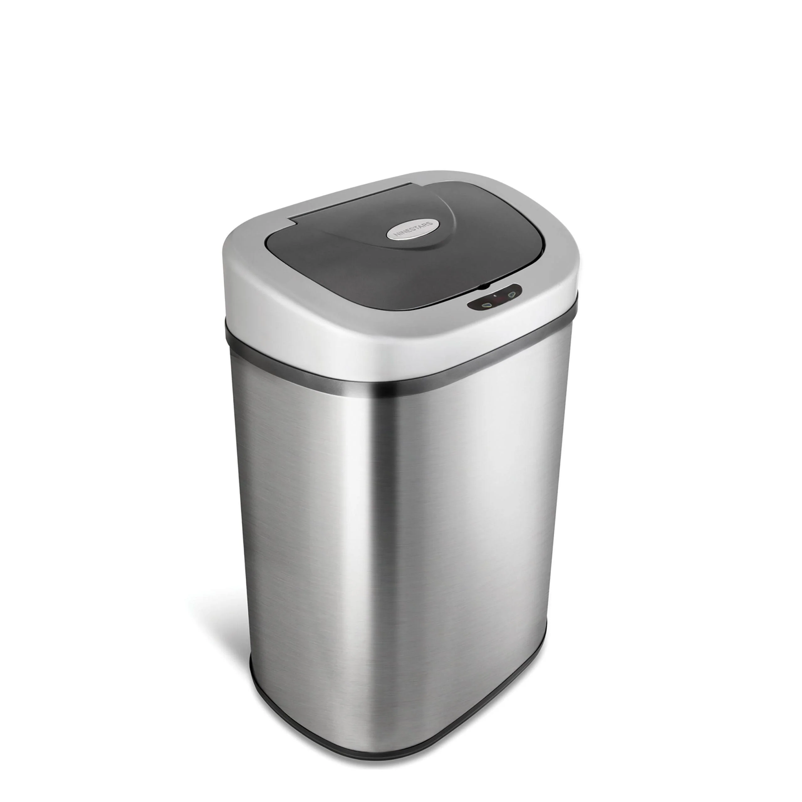 Nine Stars Motion Sensor Touchless 21.1 Gal Trash Can Stainless Steel