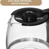 12-Cup Replacement Coffee Carafe Compatible with Hamilton Beach Coffee maker Pot 49902, 49915, 49905C, CM4309, 49317, 49467, 49611, 49904, 49934, 46230, 46290, 46293, 46294, 46299 - Image 5