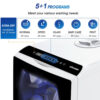 Portable Countertop Dishwasher with 5-Liter Built-In Water Tank and Air-Dry Function 5 Washing Programs - Image 4
