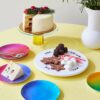 Faceted Crystal Cake Stand - Image 4