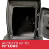 Logwood 900 Sq. Ft. EPA Exempt Cast Iron Stove - Image 8